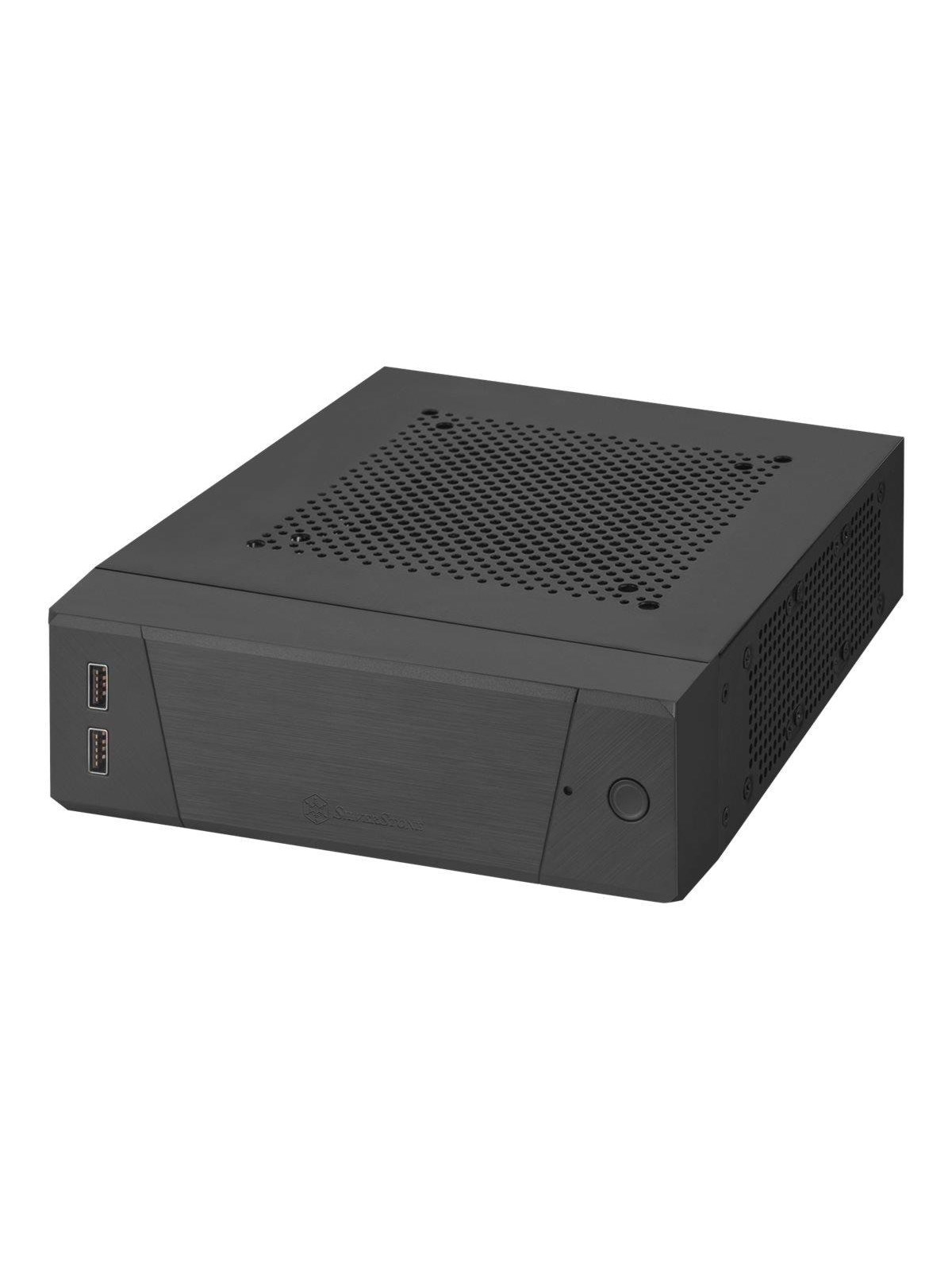 SilverStone MILO ML10 - Gehäuse - Ultra small form factor - Schwarz