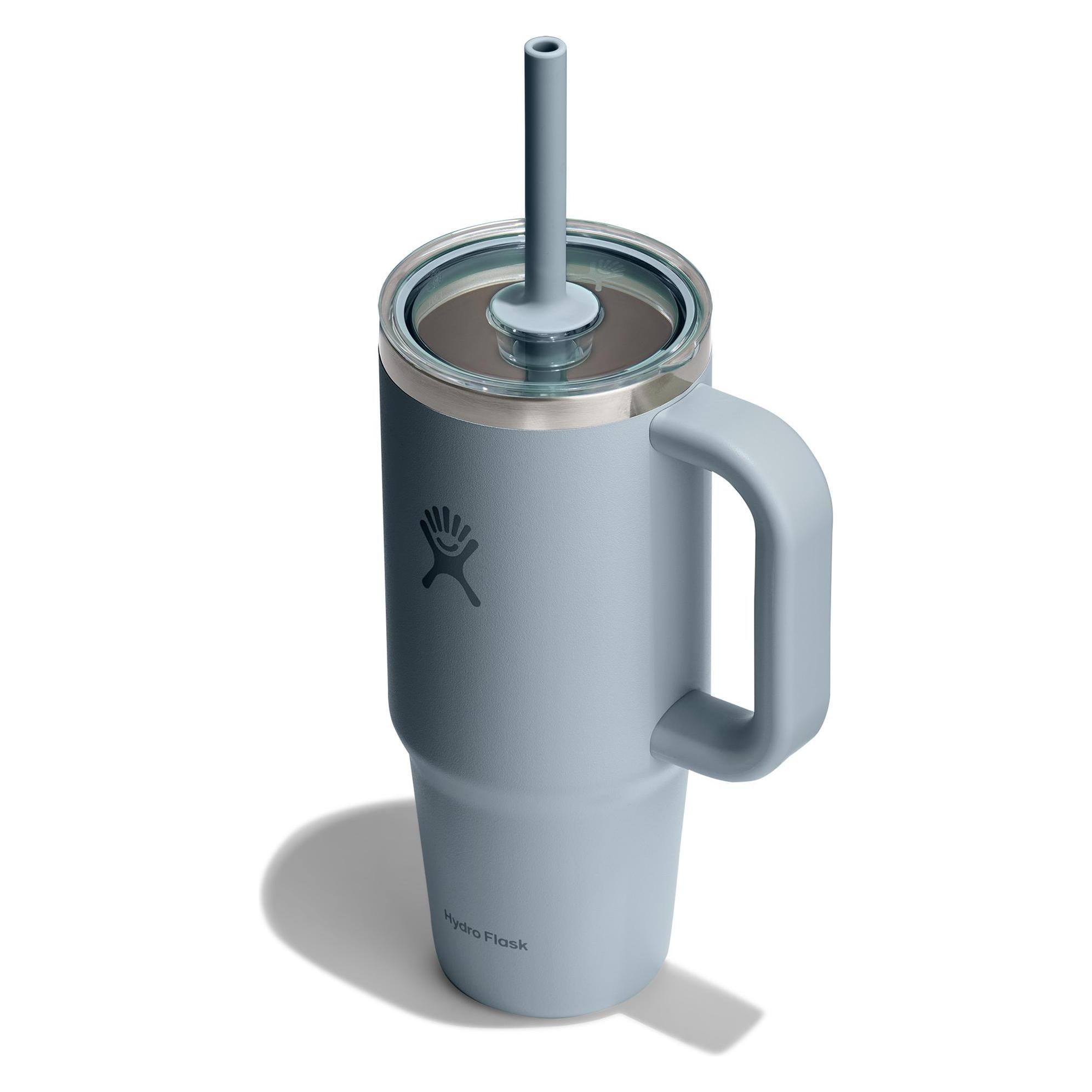 Hydro Flask 24 Oz Travel Tumbler Clear Lid Shale Gr (0.71 l) (TT24PSCC-043-4)