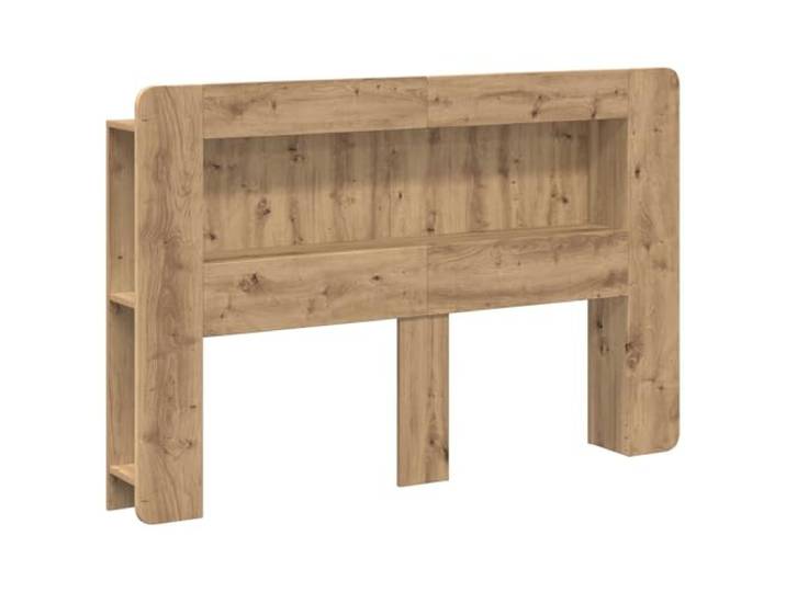 GPWERSDF Kopfteil-Schrank Artisan-Eiche 160 cm Holzwerkstoff Stabile Konstruktion, offene Regale, vielseitig nutzbar, einfache Montage, pflegeleichte Oberfläche
