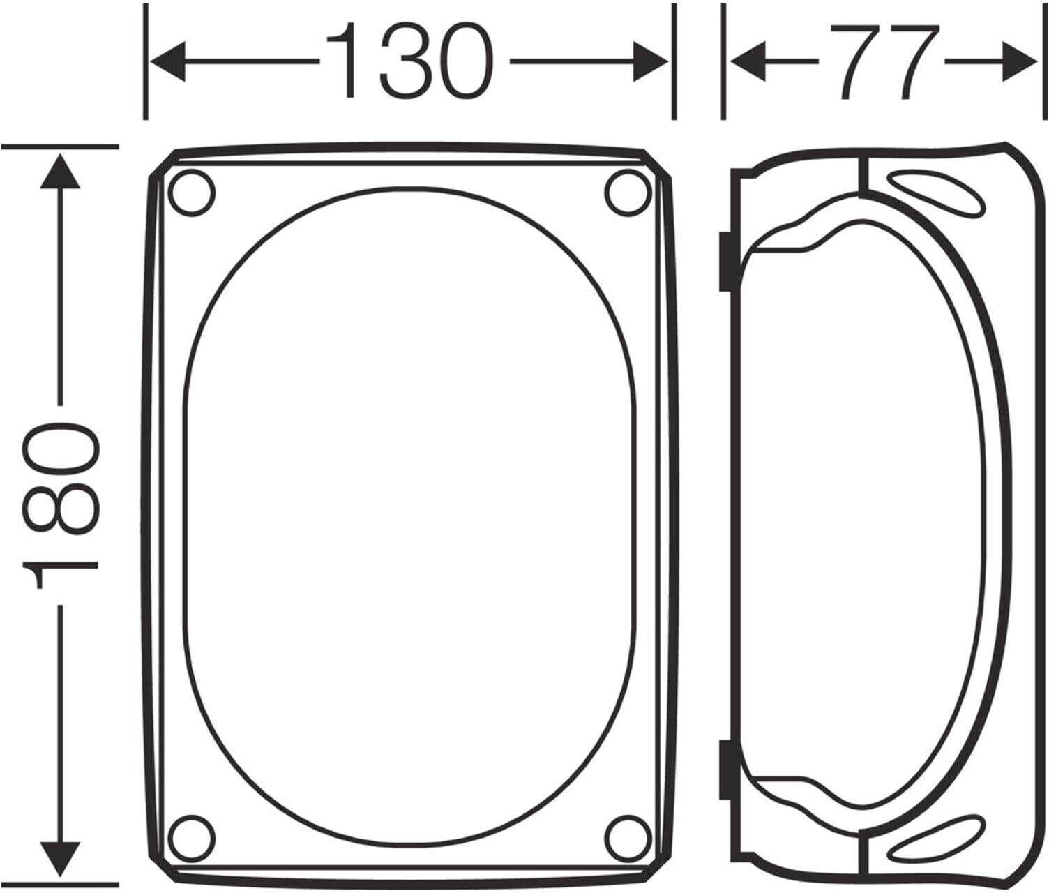 Hensel Kabelabzweigkasten KF 1000 C ohne Klemmen ohne Vorprägungen (62000088)