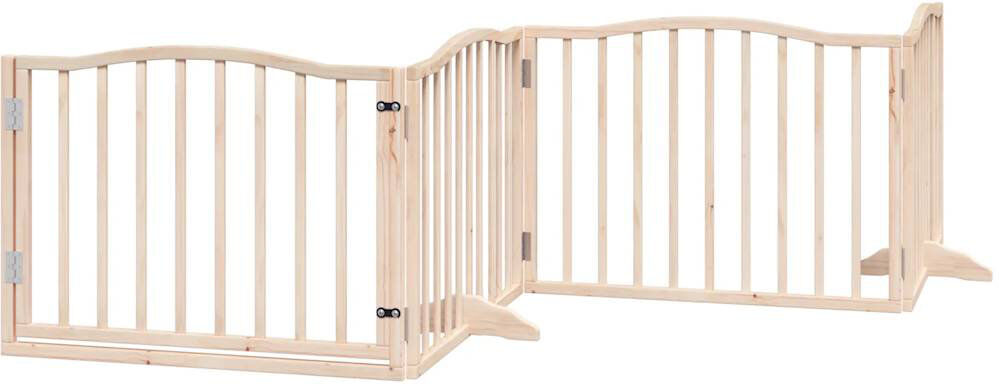 Archie & Oscar Deance Solid Wood Dog House Door Beige 60cm H x 480cm W x 2cm D