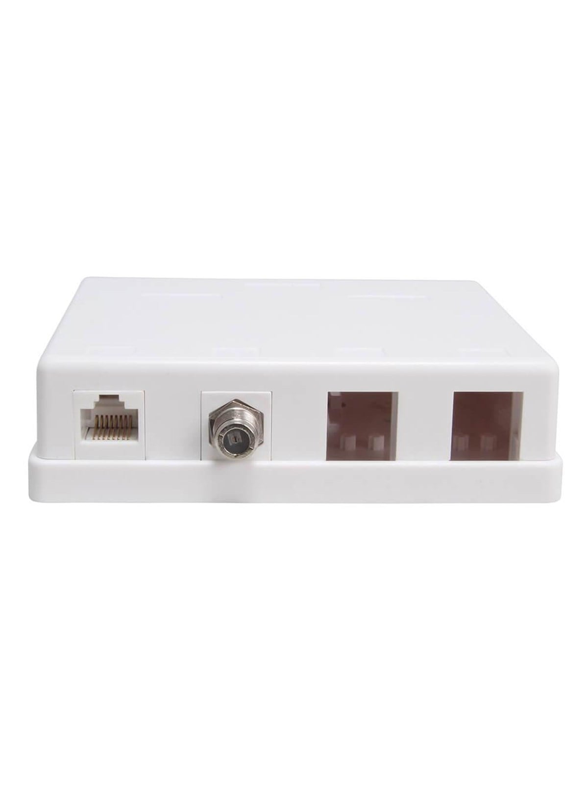 Triax Outlet box Keystone CAT6 UTP CAT6 UTP 4 ports