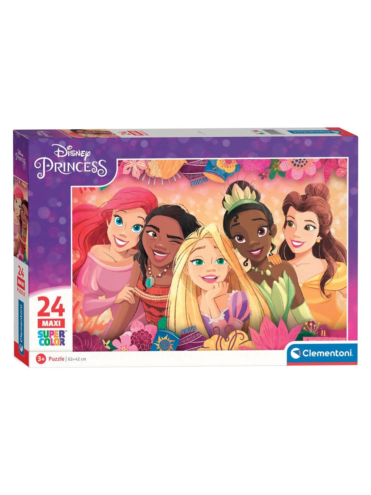 Clementoni Puzzle, 24 Maxi Disney Princess 2D Puzzles