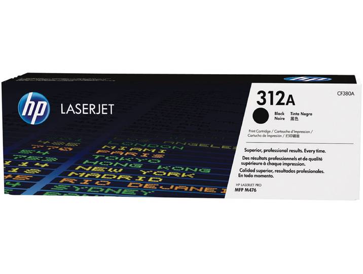 HP 312A Toner authentique CF380A - Noir