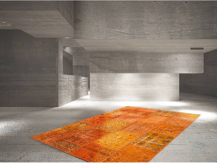 Tapis en laine My Spirit - Type E Orange 200 x 290cm Laine