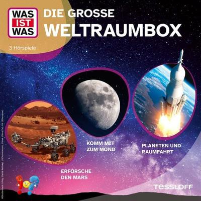 WAS IST WAS Hörspielbox: Die große Weltraumbox - Johannes Disselhoff, Audio, 4069829299381