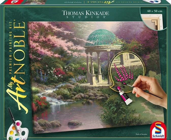 Schmidt Spiele My ArtNOBLE Thomas Kinkade - Pools of Serenity