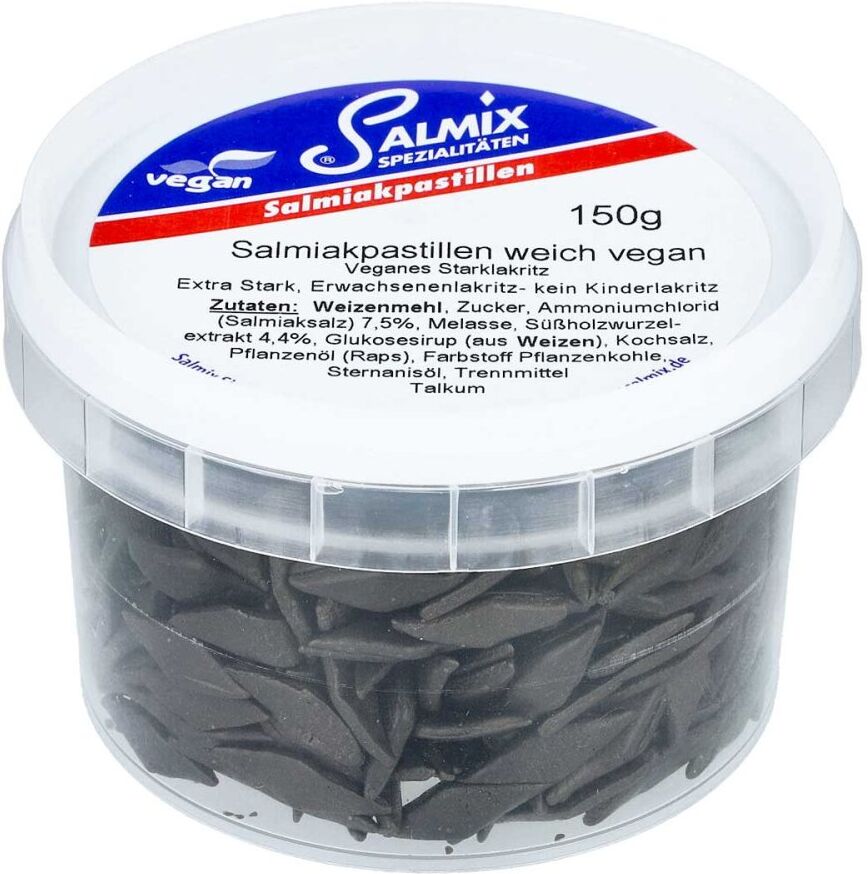 Salmix Salmiakpastillen weich vegan 150g