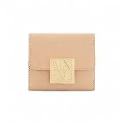 A|X Armani Exchange für Damen. XW001595AF19895U6149 Beige Mini-Geldbörse (OSFA), Lässig, Polyester