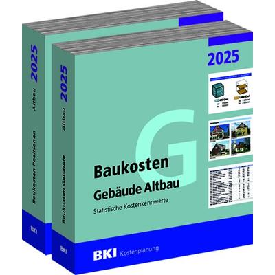 BKI Baukosten Gebäude + Positionen Altbau 2025, Taschenbuch von , RM Rudolf Müller Medien GmbH & Co. KG, 978-3-481-04963-8
