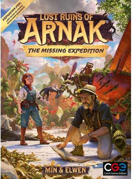 Lost Ruins of Arnak: The Missing Expedition by Czech Games Edition - Board Game Expansion for 1-4 Players