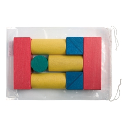 Halmakegel.com 10 Bauklötze - bunt - 50mm 260205