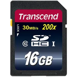 TRANSCEND SDHC 16GB, Class 10