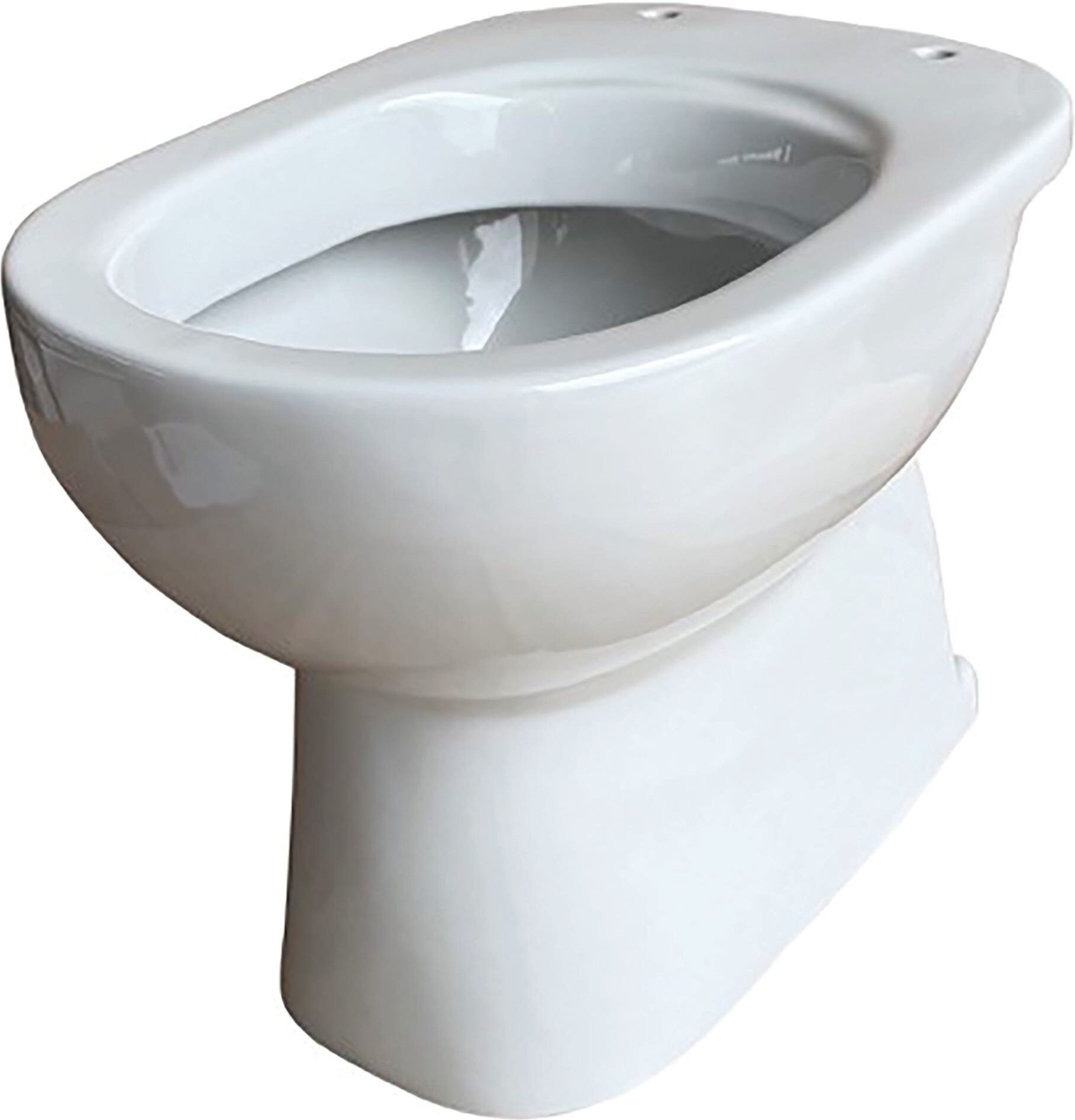Tecnomat VASO SERIE ASTRA A TERRA SCARICO A PAVIMENTO IN CERAMICA BIANCA