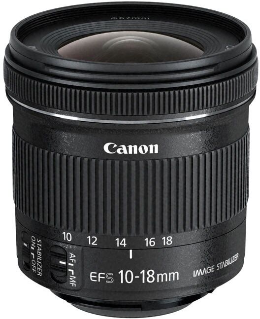 OBJETIVA CANON EF 10-18 IS STM