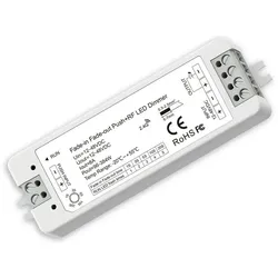 ISOLED SYS-PRO Push/Funk Soft-On/Soft-Off PWM-Dimmer, 1 Kanal, 12-48V DC 8A ISO-116818