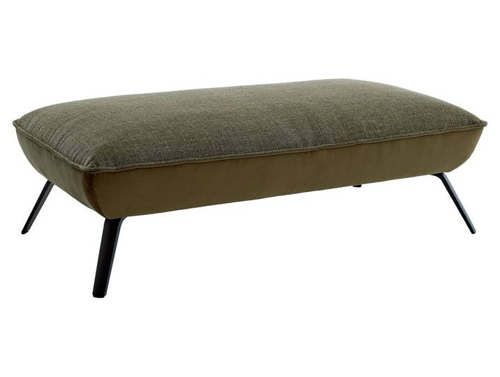 Moderano Hocker ALPHA PLUS, khaki, Stoff