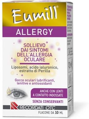 RECORDATI SpA Eumill Allergy Gocce Oculari, 10 ml