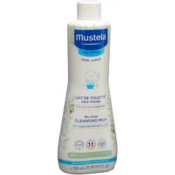 Mustela, Babykörperpflege, Reinigungsmilch normale Haut ohne Abspülen
