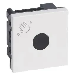 Legrand 076666L Mosaic No-Contact-Switch 2-modulig Farbe: Ultraweiß