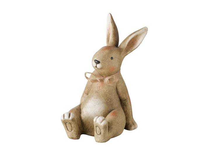Osterhase BOLTZE Maltino 39 cm , braun, B:22cm H:39cm, Keramik, Dekofiguren, Osterhase