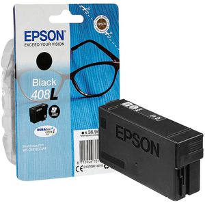 Epson Tinte 408L T09K140 Brille, schwarz, 36,9 ml, 2200 Seiten