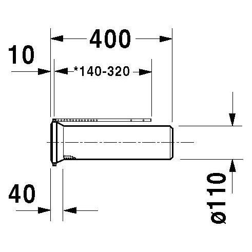 Duravit Anschluss-Set Vario (001422 00 00)