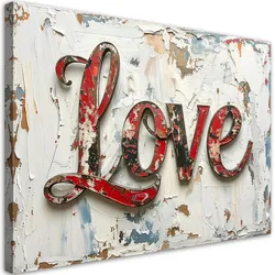 LEINWANDBILD Inschriften und Zitate 30x20cm