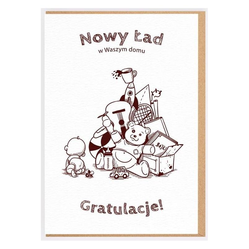 Nadwyraz Geburtskarte - New Deal (41375209)