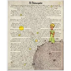 POSTER Der Kleine Prinz. A4 Rahmenlos