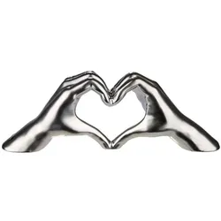 Gilde, Deko Figuren + Skulpturen, Skulptur Hand "Heart"
