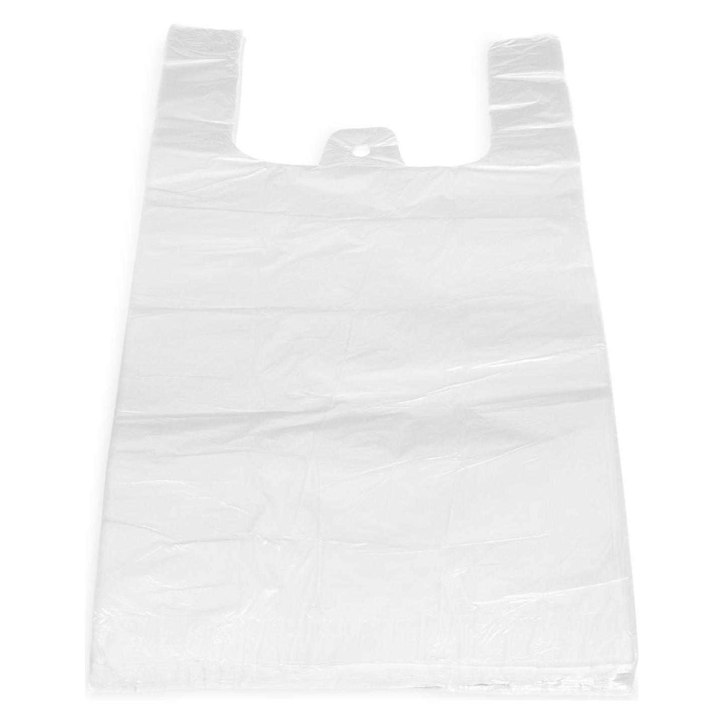 Wimex Hemdchen-Tragetasche (HDPE) extra-stark weiss 30+20 x 60cm 15kg - 50 Stück (50 Stk.) (019b4a87ecf2738baaa7fd13ebf2e923)