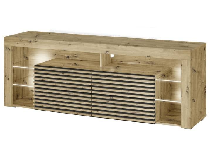 Z2 TV-Lowboard GOAL, Eiche Artisan, Holznachbildung