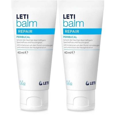 Letibalm peribucal pflegende Creme f.d.Mundbereich 2x 2x30 ml