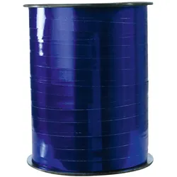 Clairefontaine Spule Geschenkband, Metallic, 7mm x 250m - Tiefblau 602013C