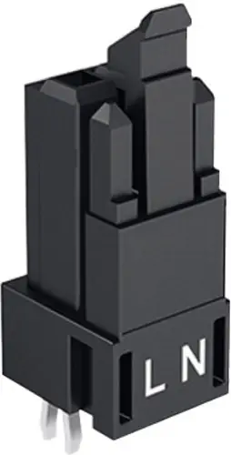 WAGO 890-3102 Netz-Steckverbinder WINSTA MINI Buchse, Einbau vertikal 16A Blau 100St.