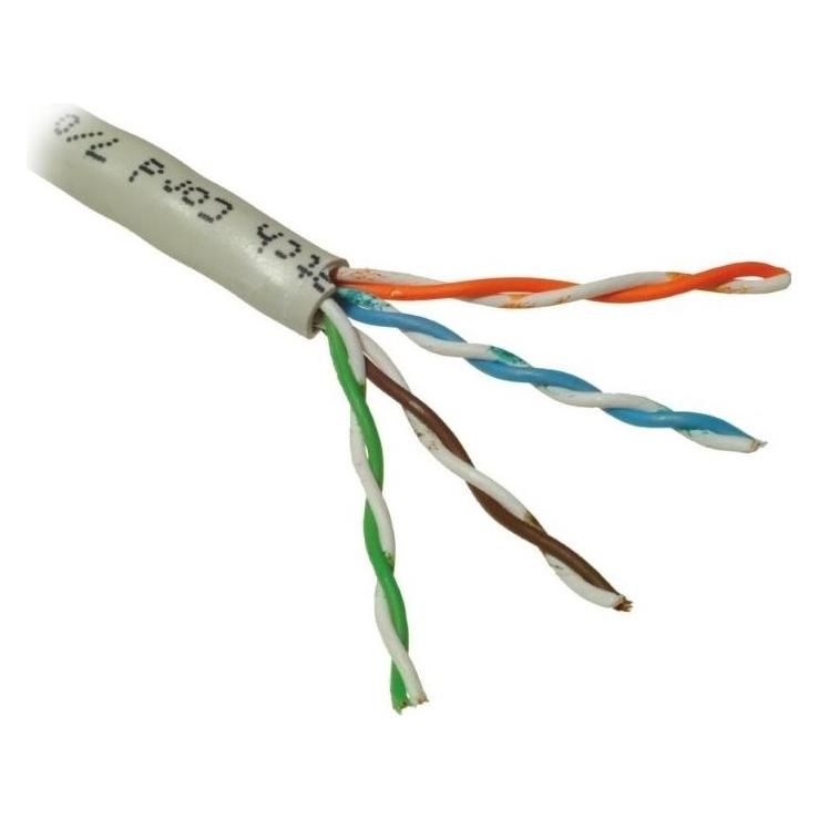XtendLan Planet UTP-Kabel Cat5e Elite / Kabel / LS0H / DCA / 4-paarig / 305 m (UTP, CAT5e, 305 m) (KAB-UTP5E-D-LSO-GR-P)