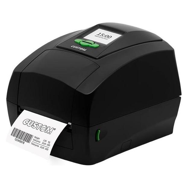 Custom D4 202 - Direkt Wärme/Wärmeübertragung - POS-Drucker - 203 x 203 DPI - 5 ips - 0 (203 dpi) (911MK020100333)