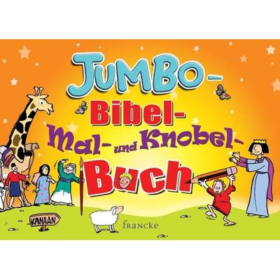 Jumbo-Bibel-Mal- und Knobelbuch, Taschenbuch von , Francke-Buch, 978-3-86827-210-9