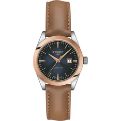 Tissot T-Gold T-My Lady Automatic 18K Gold T930.007.46.041.00 - rauchblaues perlmutt,braun - 29mm