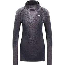 ODLO Damen Unterhemd BL TOP facemask l/s BLACKCOMB, Größe S in Grau Grau