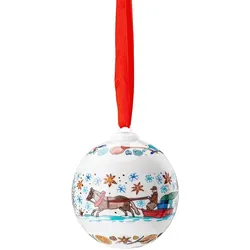 Hutschenreuther Porzellan Weihnachtskugel Kugel 2020 mit Originalverpackung