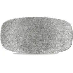 Churchill Raku Jasper Grey Chefs Platte 29.8x15.3cm