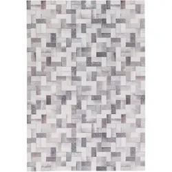 Pergamon, Teppich, Kunstfaser Patchwork Tierfell Trend (120 x 160 cm)