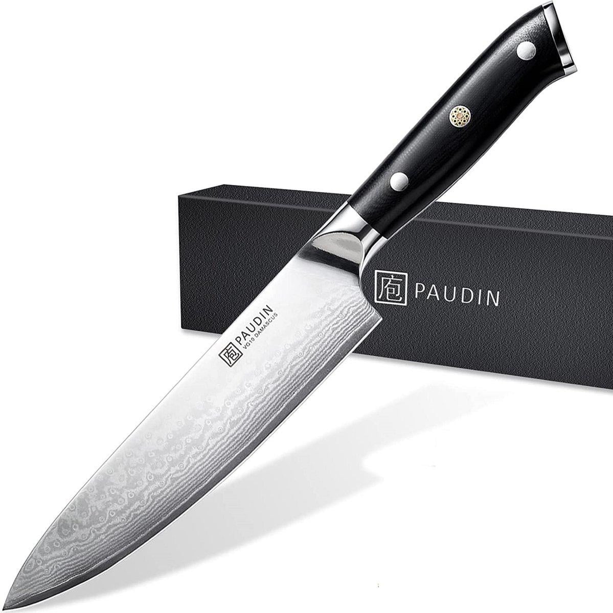Paudin Cloud Premium C1 Koksmes met VG10 staal - 20 cm