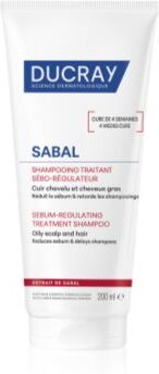 Ducray Sabal champô de cuidado para regulação do sebo cutâneo 200 ml. Sabal