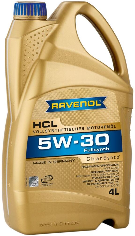 Moottoriöljy Ravenol 1111118 Hcl 5w30 4l