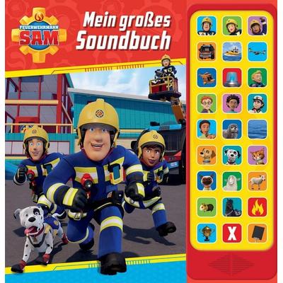 Feuerwehrmann Sam - Mein großes Soundbuch - 27-Button-Soundbuch - Hardcover-Buch mit 27 Geräuschen, Taschenbuch von , Phoenix International
