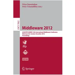 Middleware 2012, Fachbücher von Peter Triantafillou, Priya Narasimhan