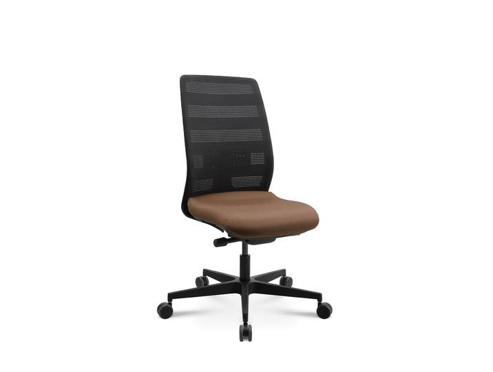 Bürostuhl Tradingzone Air 3 Braun, Neu, Ergonomischer Stuhl - ideal für flexibles Arbeiten